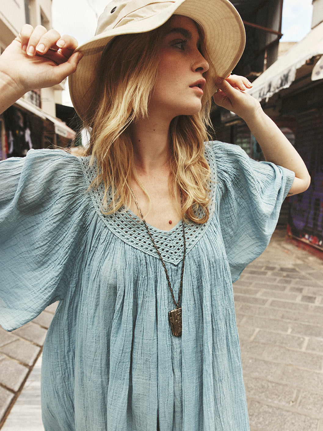 Sky Blue Despi Dress