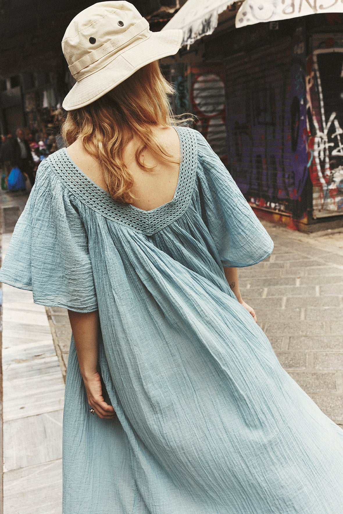 Sky Blue Despi Dress