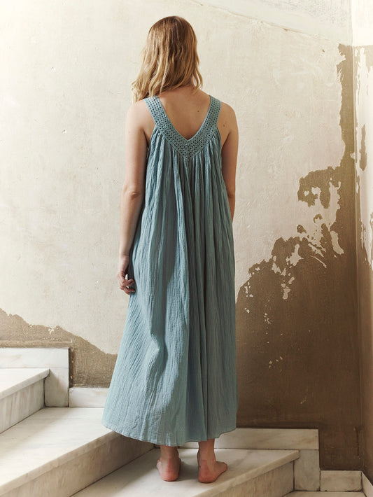 Sky Blue Eleni Dress