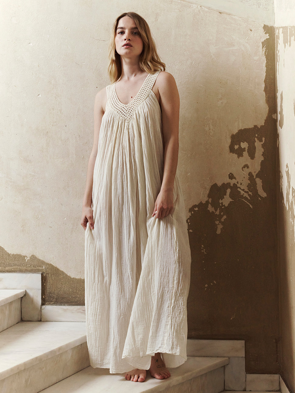 Nude Eleni Dress