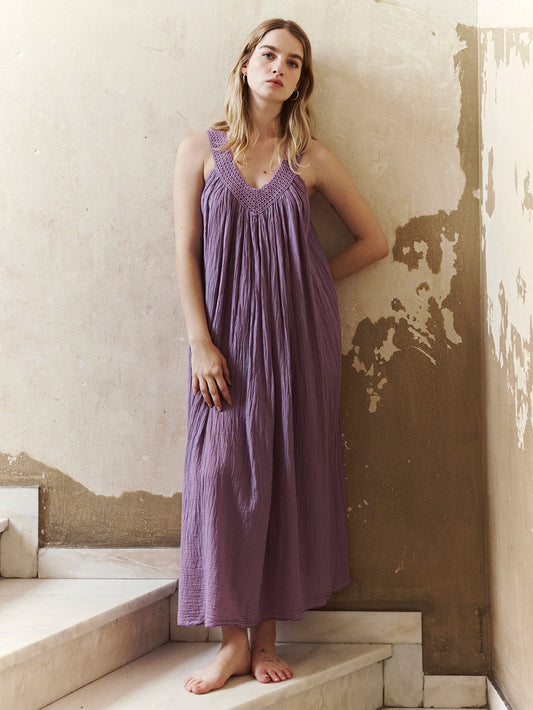 Mauve Eleni Dress