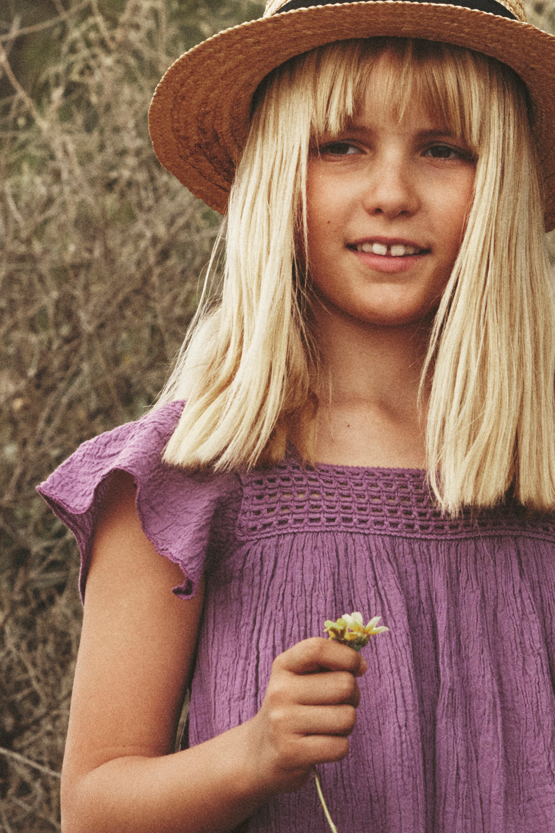 Mauve Despi Kids Dress