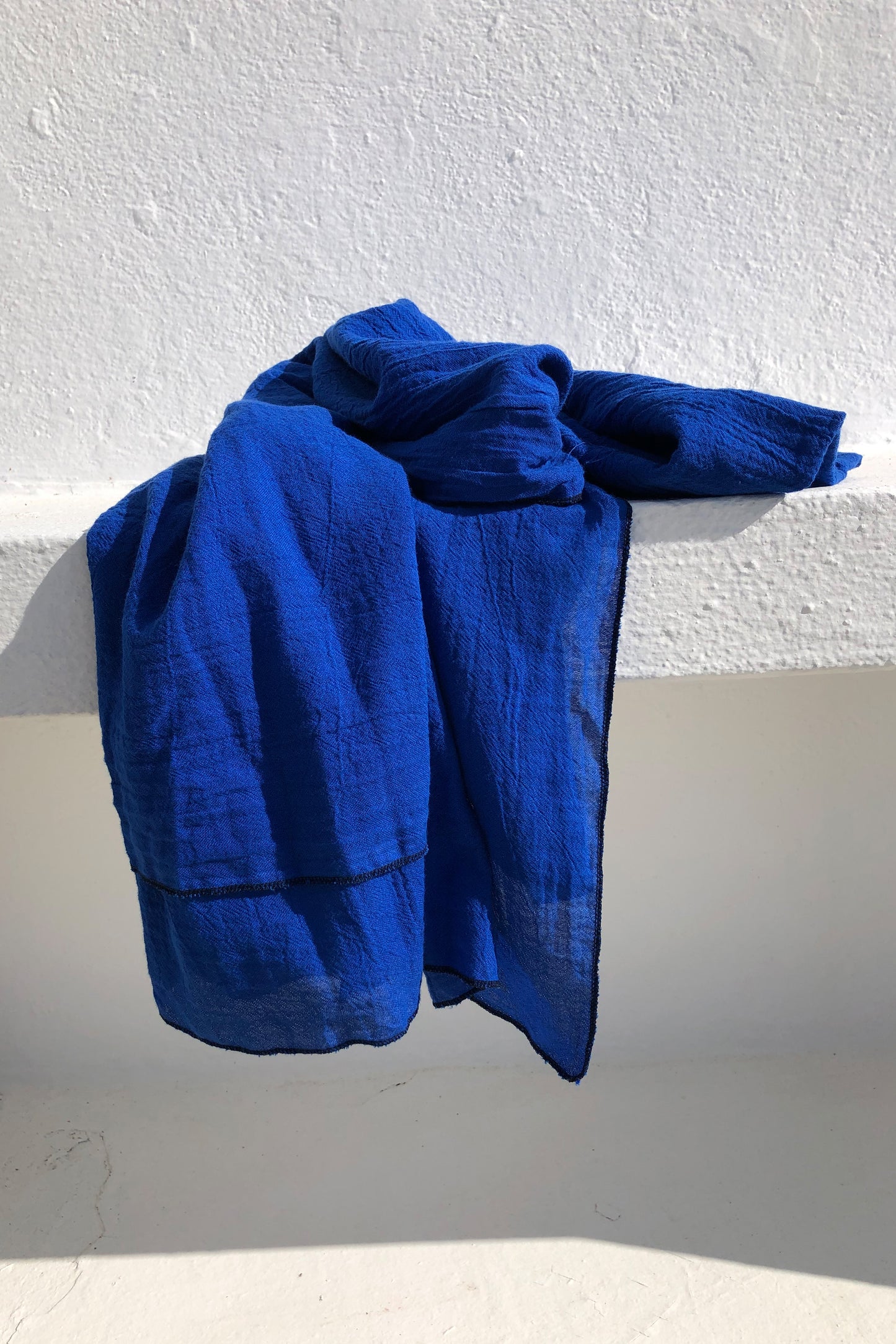 Blue sarong