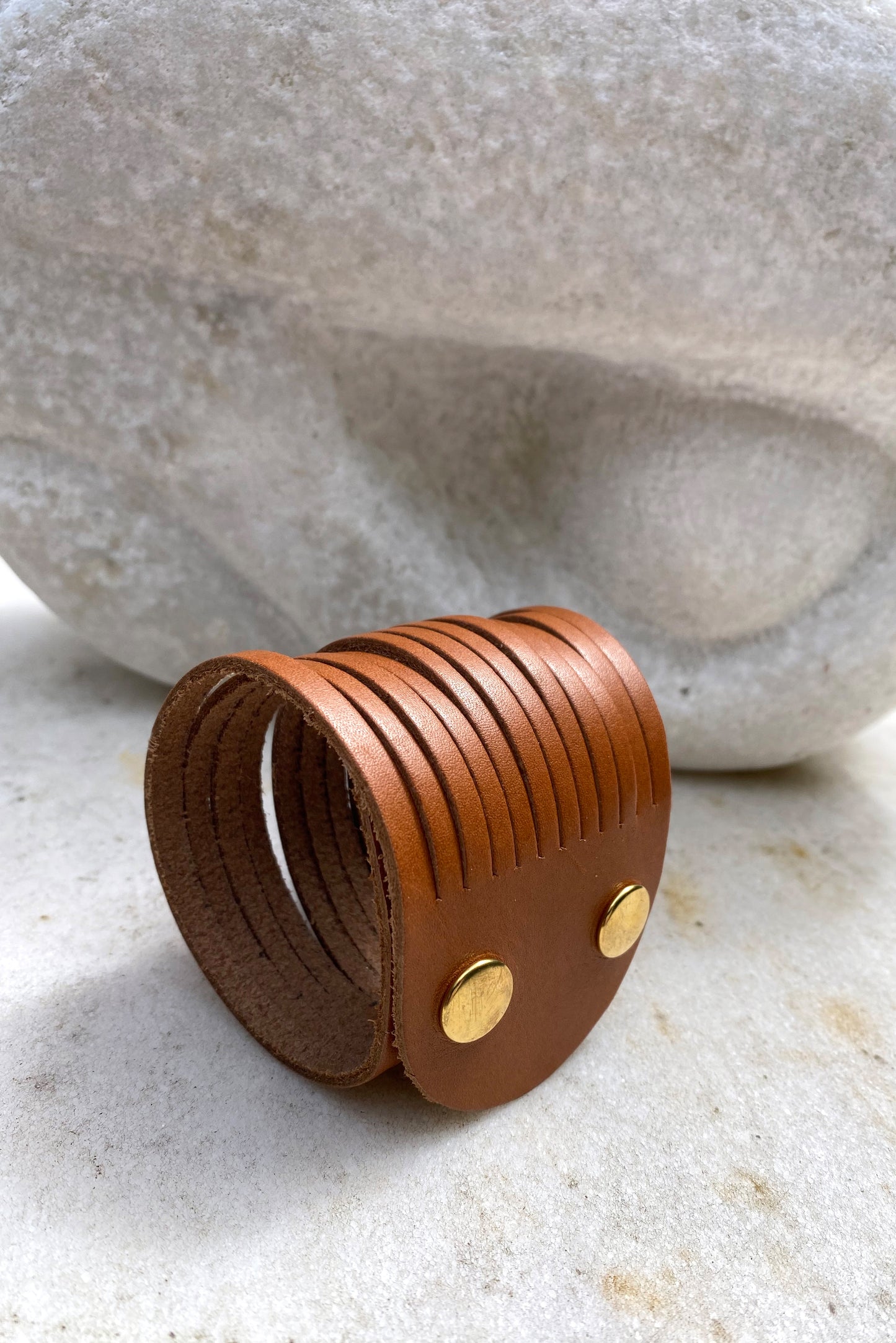 Leather cuff