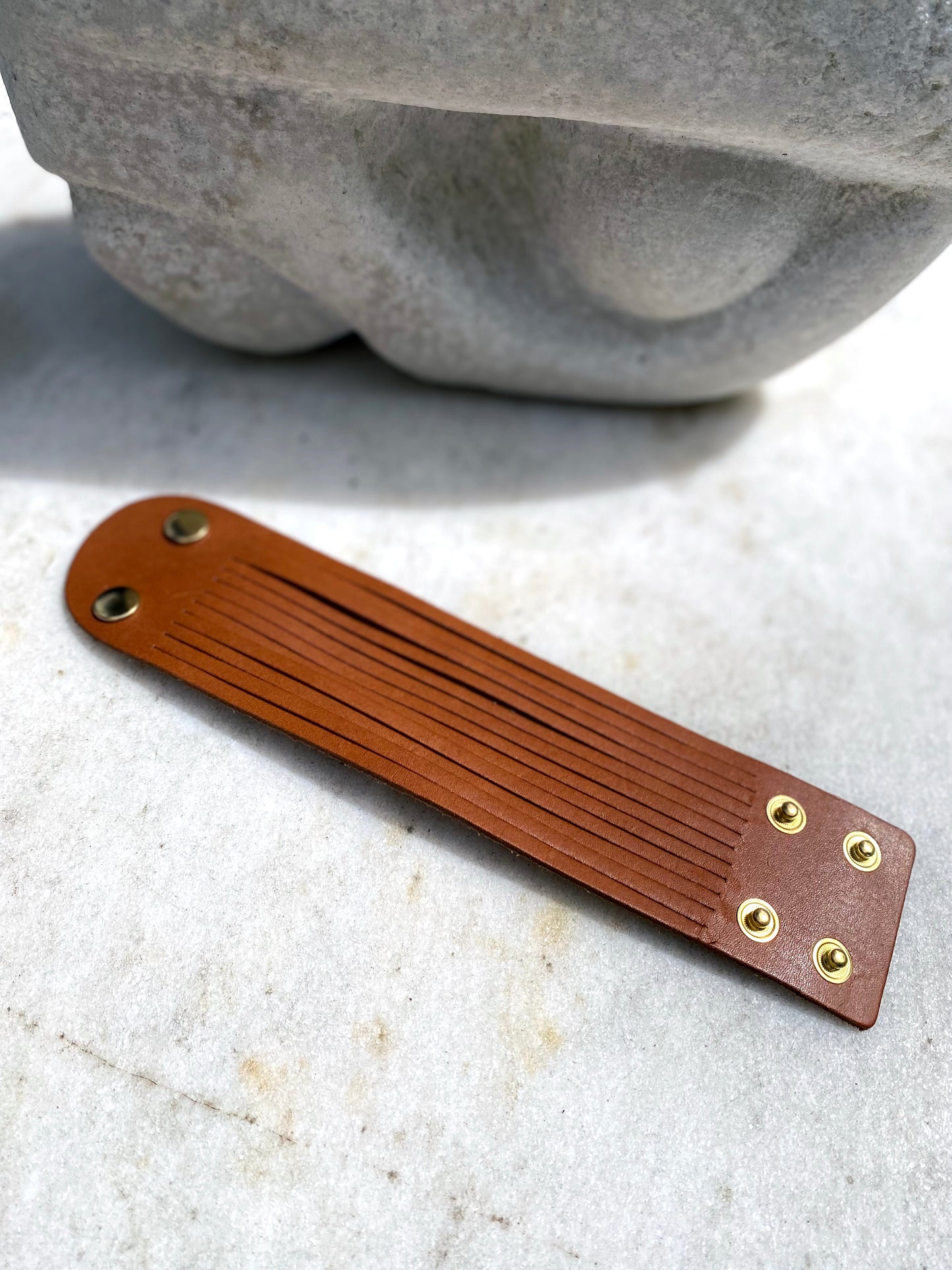 Leather cuff