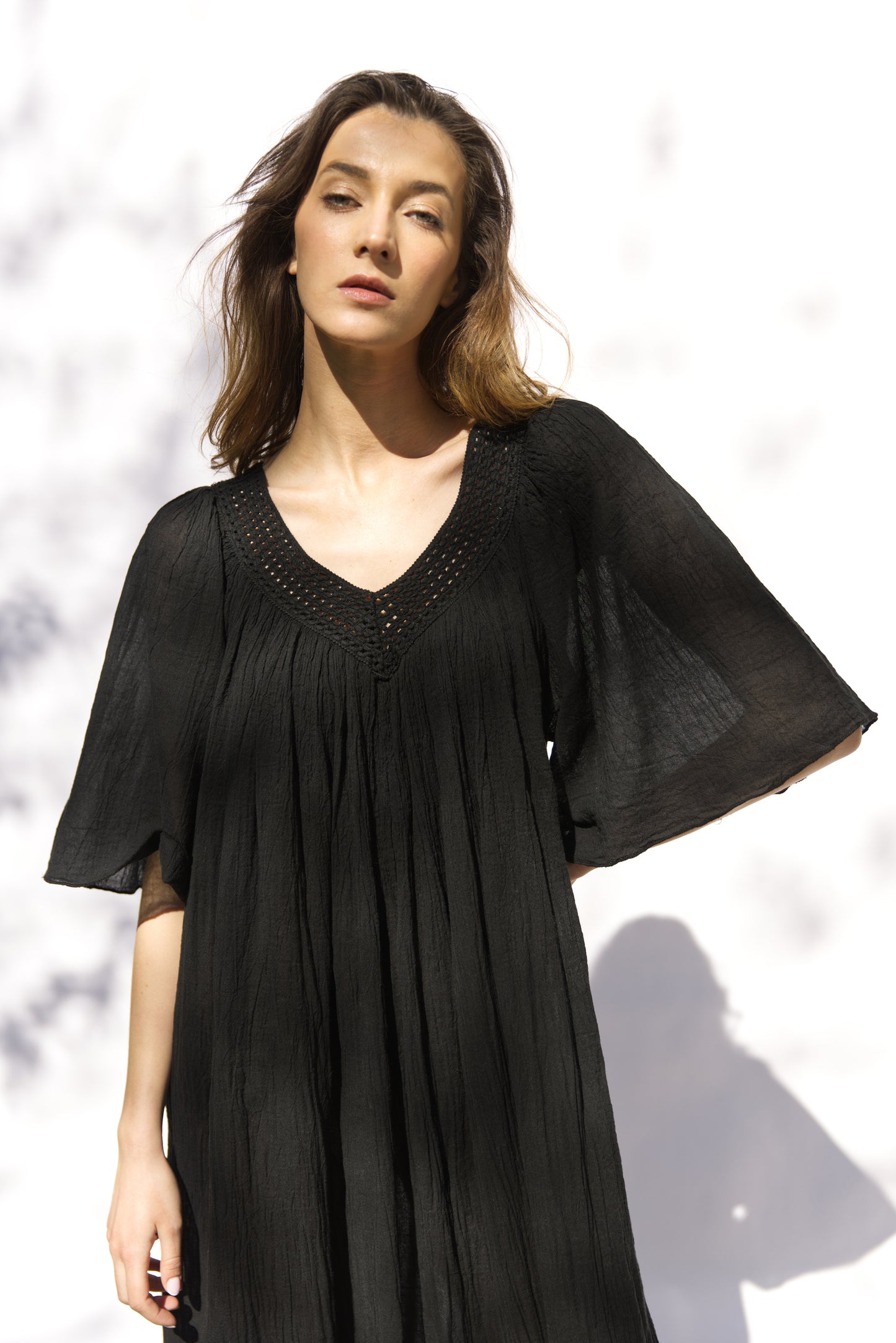 Black with sleeves