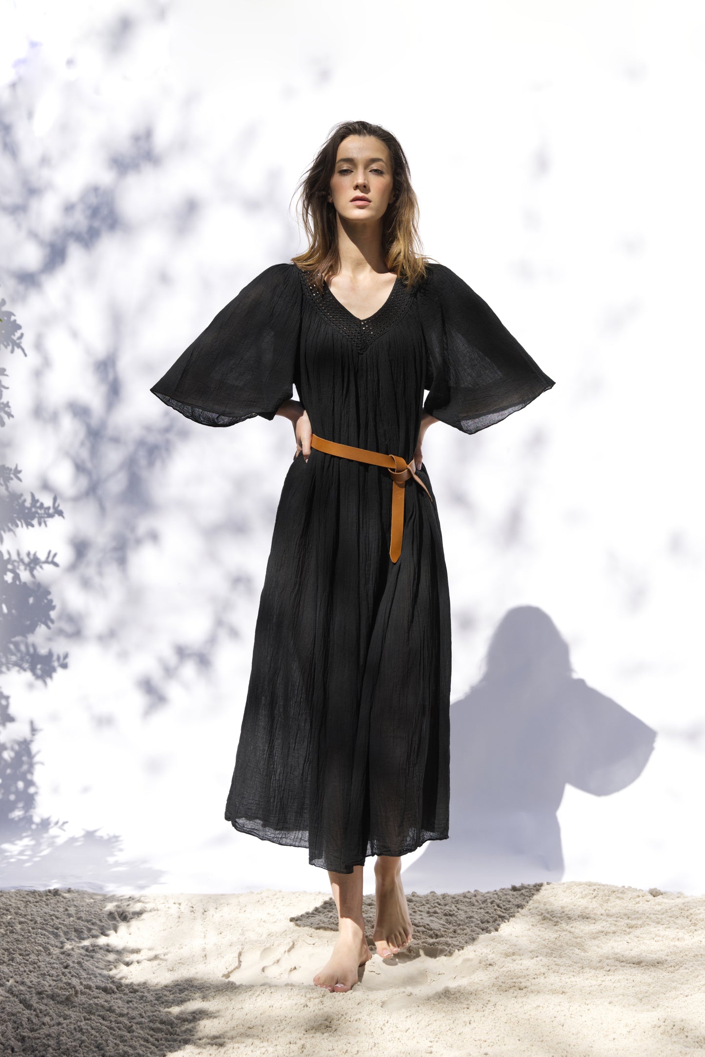 Black with sleeves