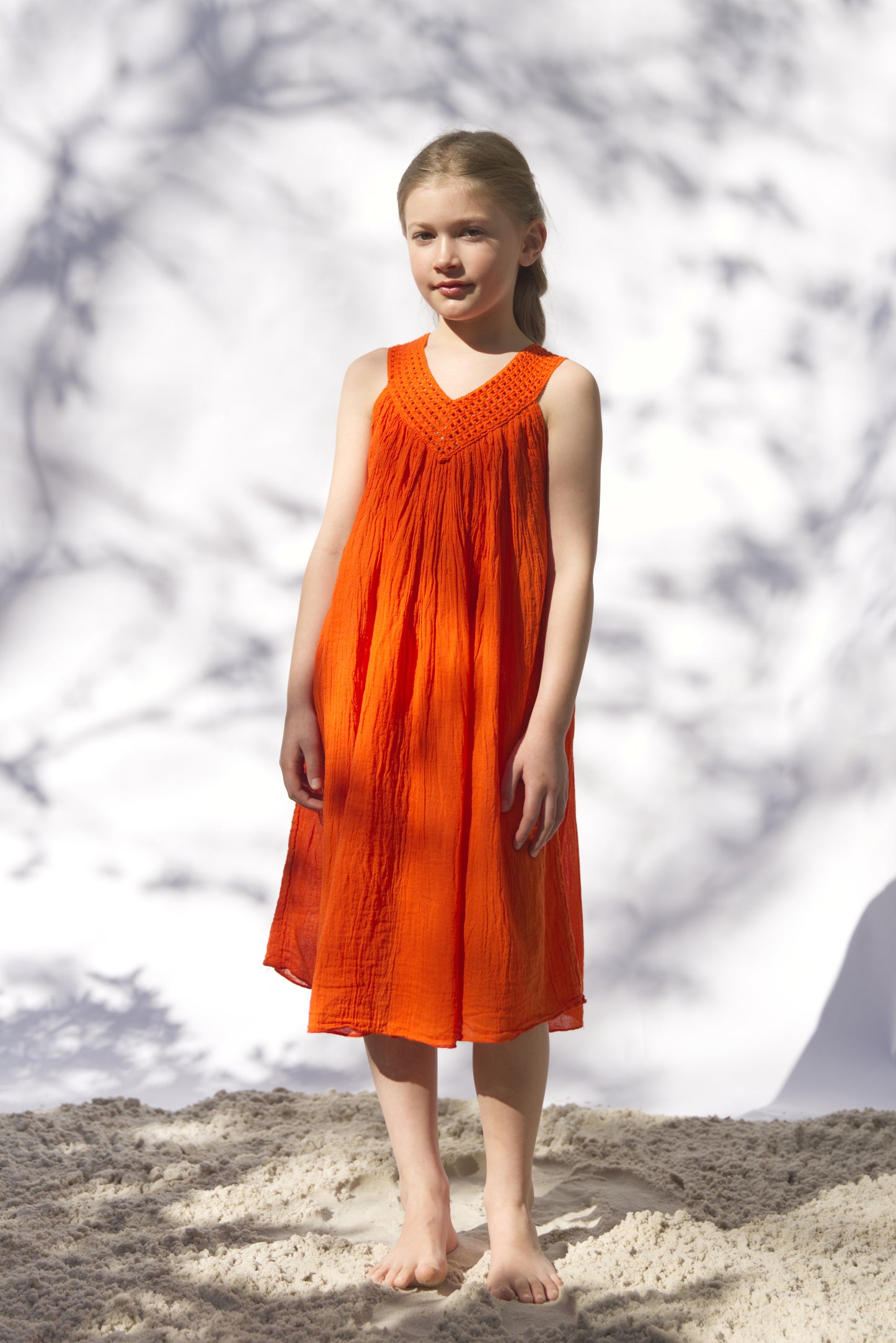 Classic Mandarin Red Kids